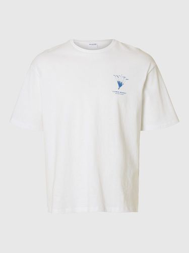 Printed Loose Fit T-shirt - Selected - Modalova