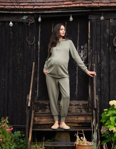 Modal Blend Over Bump Maternity Joggers - Seraphine - Modalova