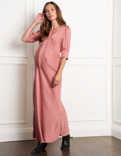 Puff Sleeve Tea Maternity Dress - Seraphine - Modalova