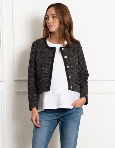 Stretch Tweed Maternity Jacket - Seraphine - Modalova