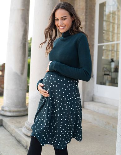 Polka Dot 2 in 1 Maternity & Nursing Dress - Seraphine - Modalova