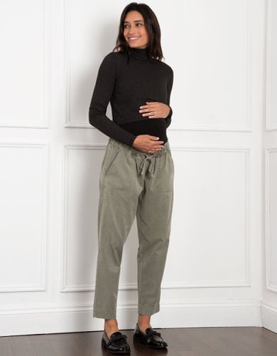 Woven Under Bump Jogger with Elasticated Drawstring Waist - Seraphine - Modalova