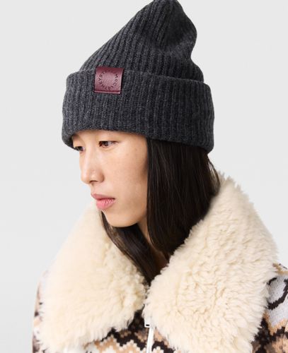 Ribbed Logo Beanie, Woman - Stella McCartney - Modalova