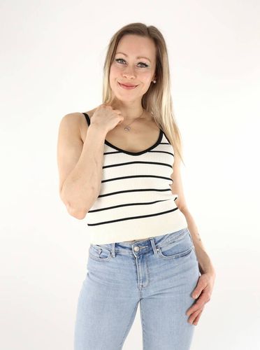 JJXX Damen Top Vanille Eis/Schwarz - JJXX - Modalova