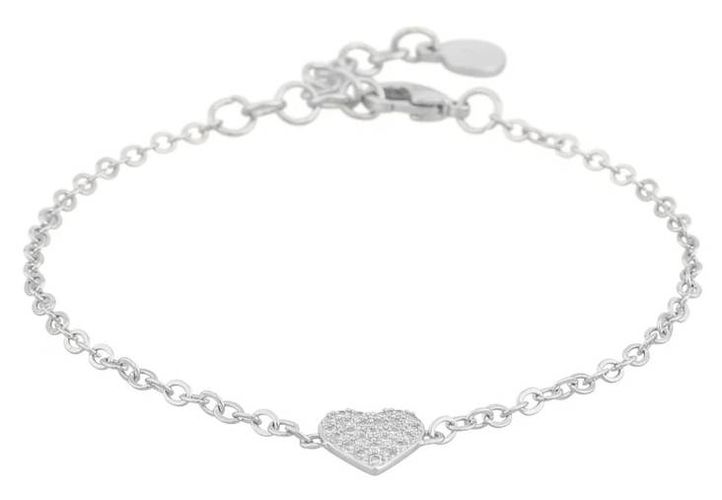 Snö of Sweden Armband North Herz s/clear - Sno of sweden - Modalova