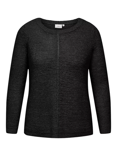 Plus-Size Pullover New Foxy Schwarz - ONLY CARMAKOMA - Modalova