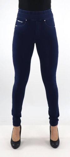 Hose N.O.W. Mid Waist Skinny mit faltbarem Bund J0B blau - Freddy - Modalova