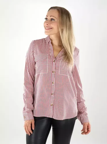 Damen Shirt Kleid VMBUMPY Hemd karanda rot - Vero moda - Modalova