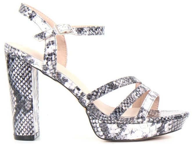 Sandalen 488D165, Schwarz/Weiß - Azarey - Modalova