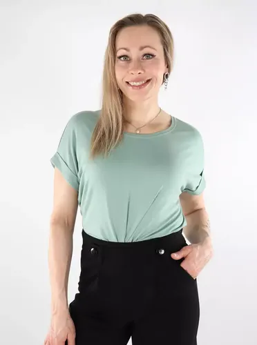 Damen T-Shirt ONLMOSTER O-Ausschnitt Jade - Only - Modalova