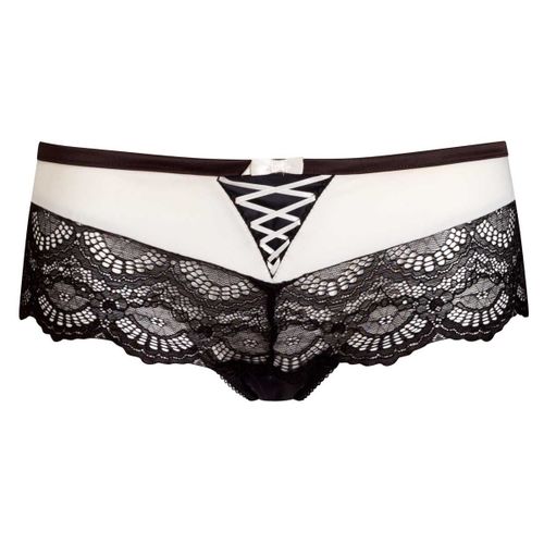 Boxer string noir/ivoire Milan - Pomm'Poire - Modalova