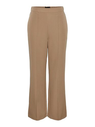 Pcbozzy Striped Wide-leg Trousers - Pieces - Modalova