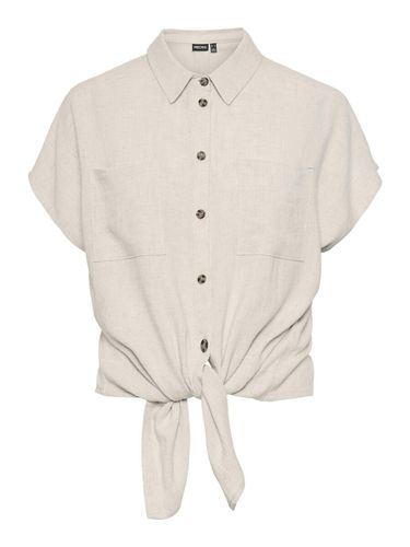 Pcvinsty Linen-blend Shirt - Pieces - Modalova