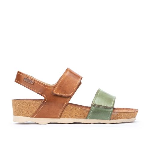 Sandalias cuña de piel MAHON W9E - Pikolinos - Modalova