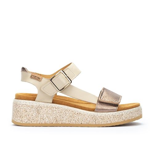 Sandalias cuña de piel ALZIRA W9D - Pikolinos - Modalova