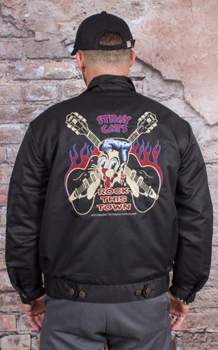 Workerjacke - Stray Cats - Rock this town #4XL - Rockabilly Rules (DACH) - Modalova