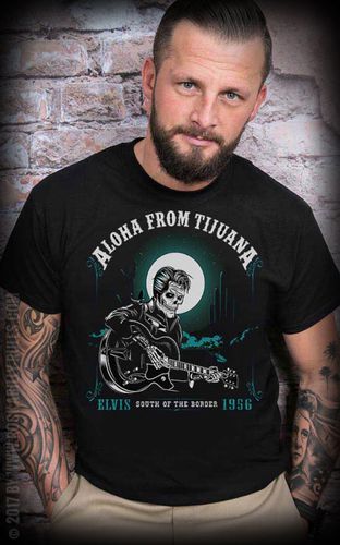 Mexican Mob - T-Shirt Aloha from Tijuana #M - Rockabilly Rules (DACH) - Modalova