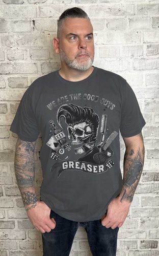 Rock n Roll Ambulance T-Shirt Greaser #S - Rockabilly Rules (DACH) - Modalova