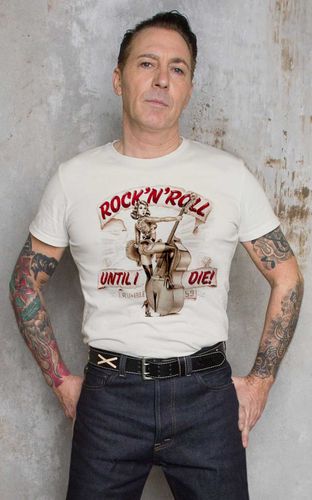 T-Shirt - Rock'n'Roll, offwhite #L - Rumble59 - Modalova