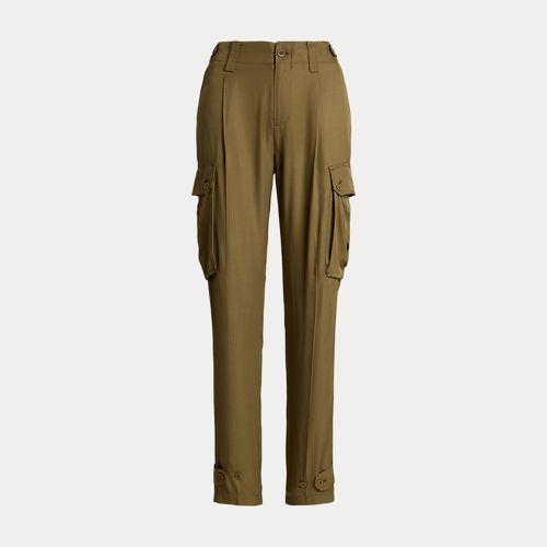 Twill Cargo Ankle Trouser - Lauren - Modalova