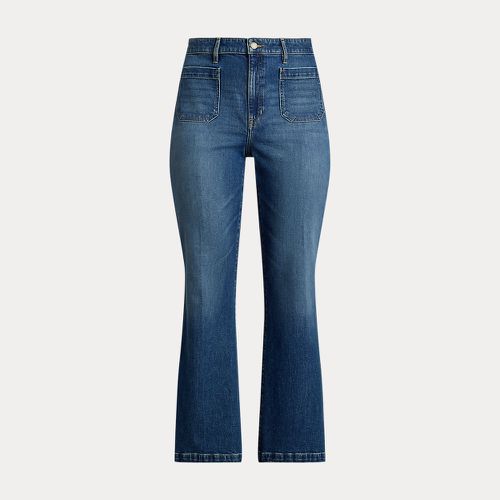 Curve - Chain-Trim High-Rise Flare Jean - Lauren Curve - Modalova