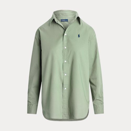 Oversize Fit Cotton Twill Shirt - Polo Ralph Lauren - Modalova