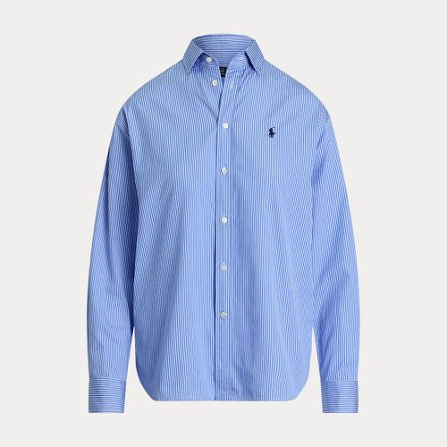 Relaxed Fit Striped Cotton Shirt - Polo Ralph Lauren - Modalova