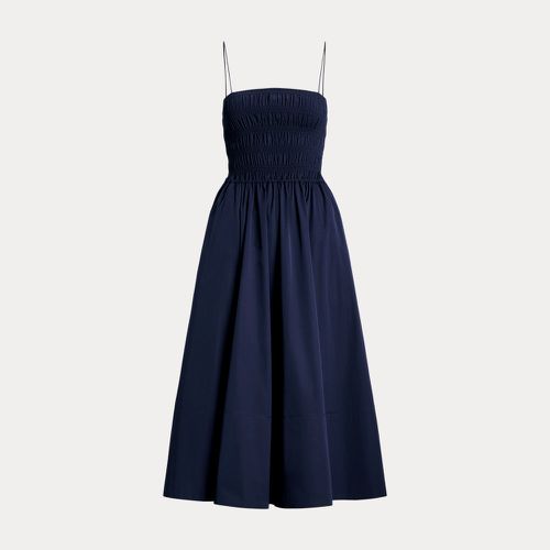 Smocked Cotton Dress - Polo Ralph Lauren - Modalova