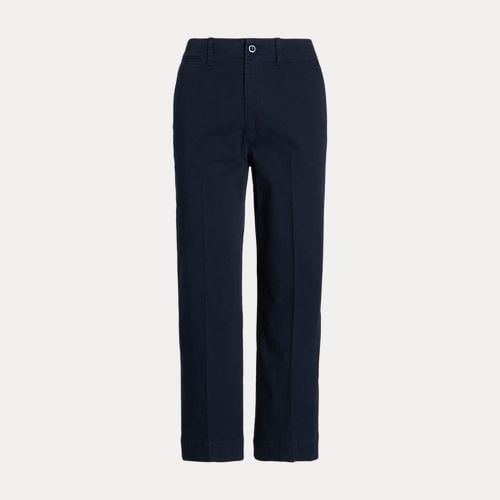 Twill Wide-Leg Cropped Trouser - Polo Ralph Lauren - Modalova