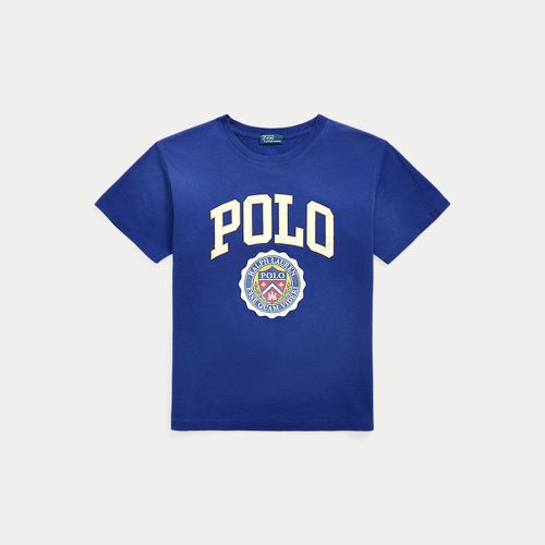 Logo Crest Cotton Jersey T-Shirt - Polo Ralph Lauren - Modalova