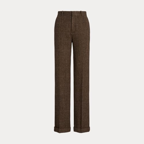 Wool Tweed Relaxed Straight Trouser - Polo Ralph Lauren - Modalova