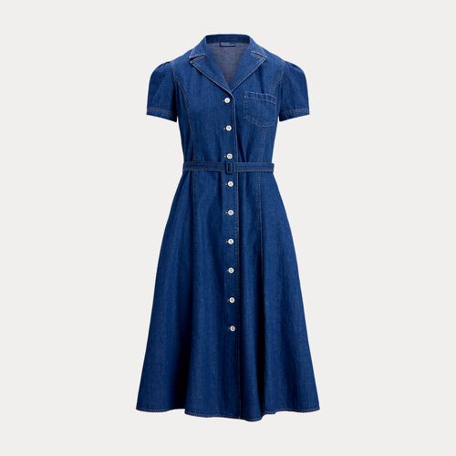 Buttoned Denim Midi Dress - Polo Ralph Lauren - Modalova