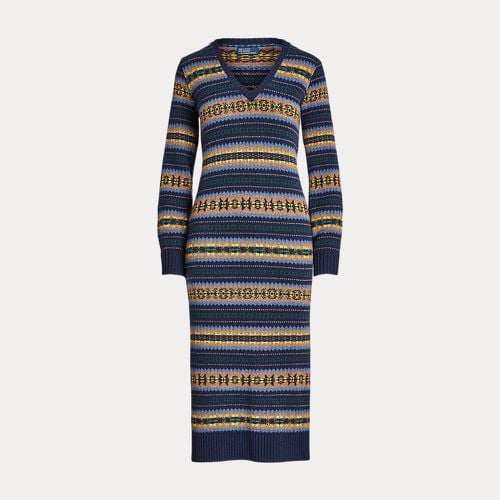 Fair Isle Wool-Blend Jumper Dress - Polo Ralph Lauren - Modalova