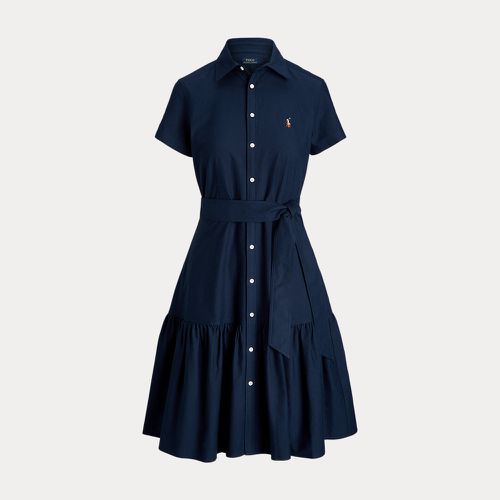 Belted Cotton Oxford Shirtdress - Polo Ralph Lauren - Modalova