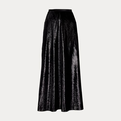 Metallic Velvet Bias-Cut Skirt - Polo Ralph Lauren - Modalova