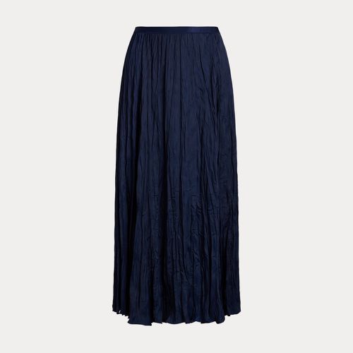 Crinkled Satin A-Line Skirt - Polo Ralph Lauren - Modalova