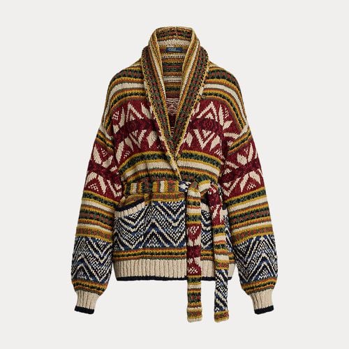 Multi-Pattern Shawl Cardigan - Polo Ralph Lauren - Modalova