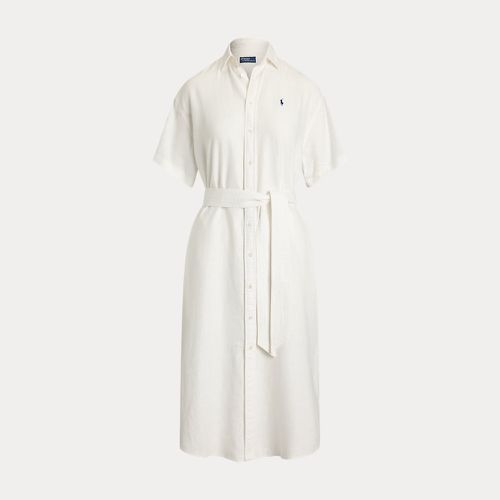 Linen Short-Sleeve Shirtdress - Polo Ralph Lauren - Modalova