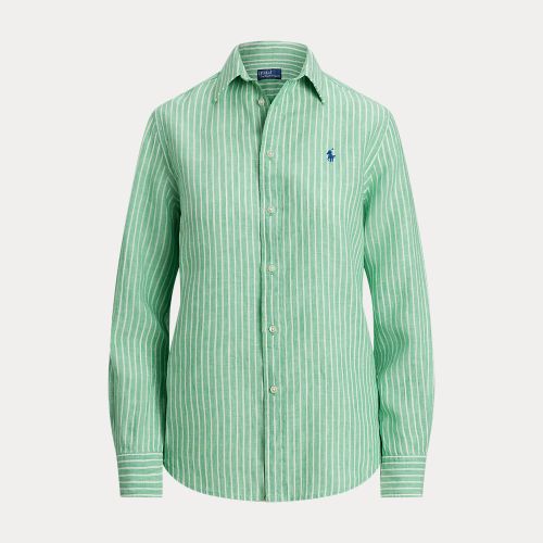 Classic Fit Striped Linen Shirt - Polo Ralph Lauren - Modalova