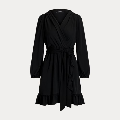 Belted Stretch Jersey Dress - Lauren - Modalova