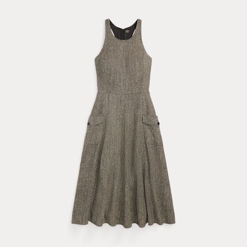 Herringbone Tweed Racerback Dress - RRL - Modalova