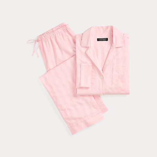 Shadow Stripe Cotton Sleep Set - Lauren - Modalova