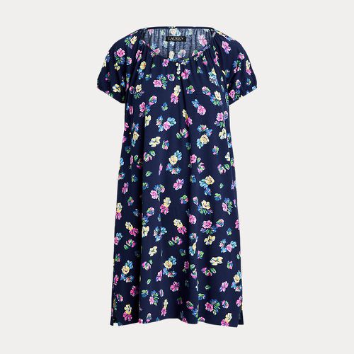 Floral Cotton-Blend Jersey Nightgown - Lauren - Modalova
