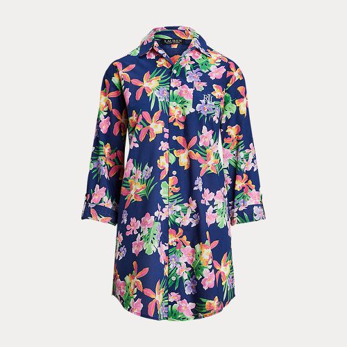 Floral Cotton-Blend Lawn Sleep Shirt - Lauren - Modalova