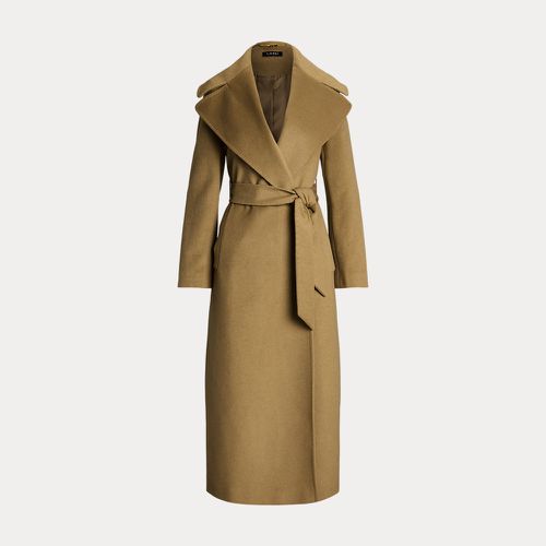 Belted Wool-Blend Wrap Coat - Lauren - Modalova