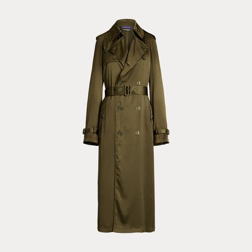 Carlton Washed Charmeuse Trench Coat - Collection - Modalova