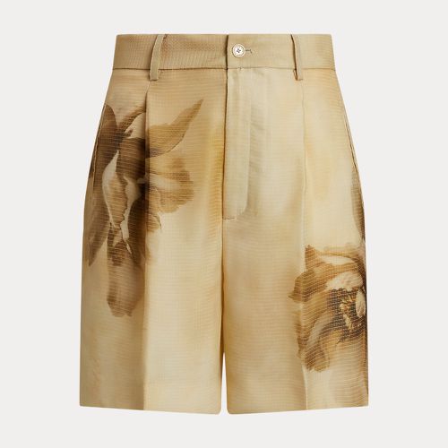 Tracy Pleated Floral Silk Gauze Short - Collection - Modalova