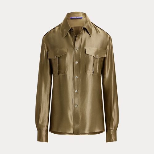 Natalie Metallic Satin Shirt - Collection - Modalova