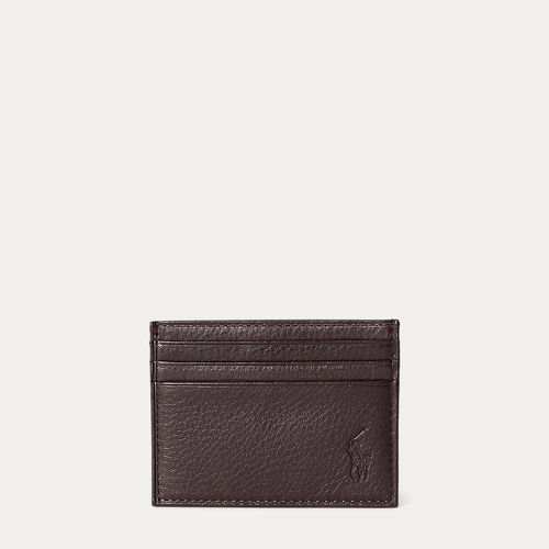 Pebbled Leather Card Case - Polo Ralph Lauren - Modalova