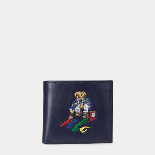 Polo Bear Leather Billfold Coin Wallet - Polo Ralph Lauren - Modalova